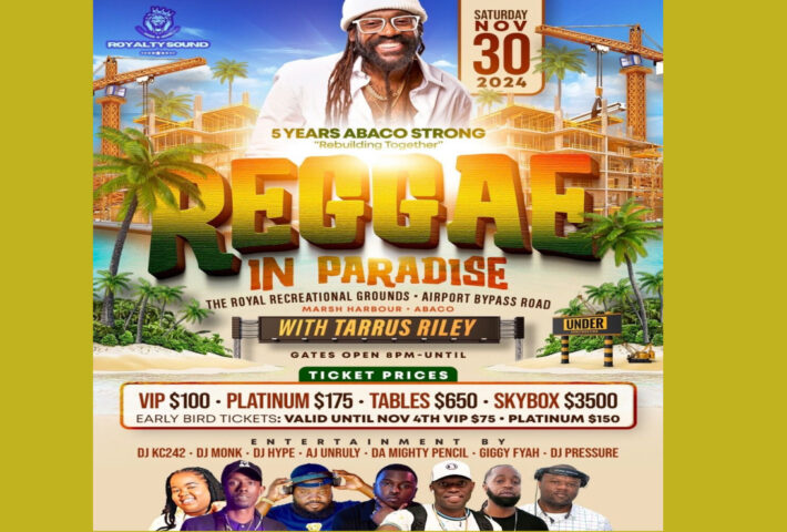 Reggae In Paradise with Tarrus Riley