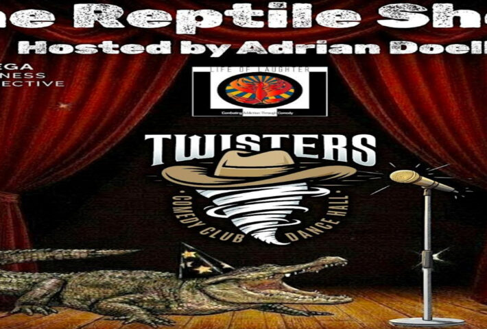 The Reptile Show at Twisters Comedy Club